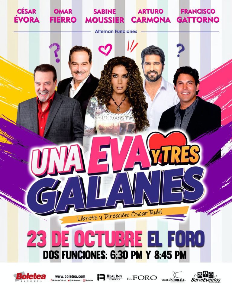 Una Eva y tres galanes